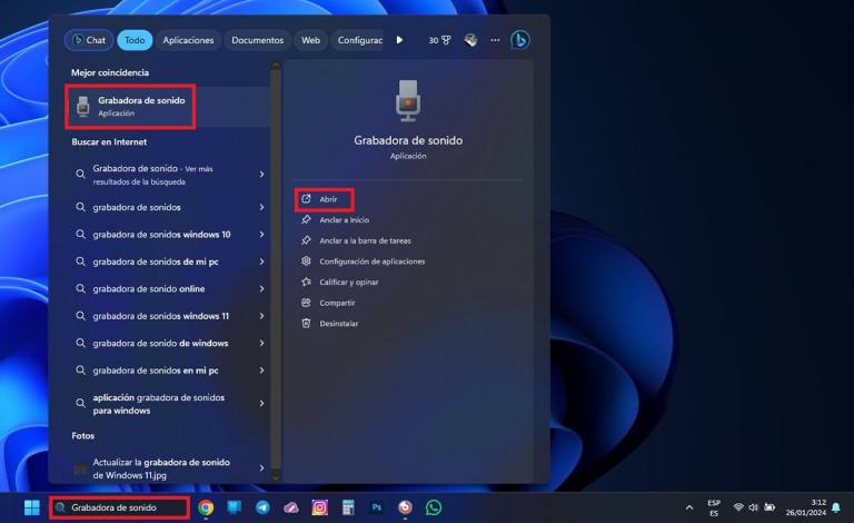 Cómo descargar y usar la grabadora de voz en Windows 11