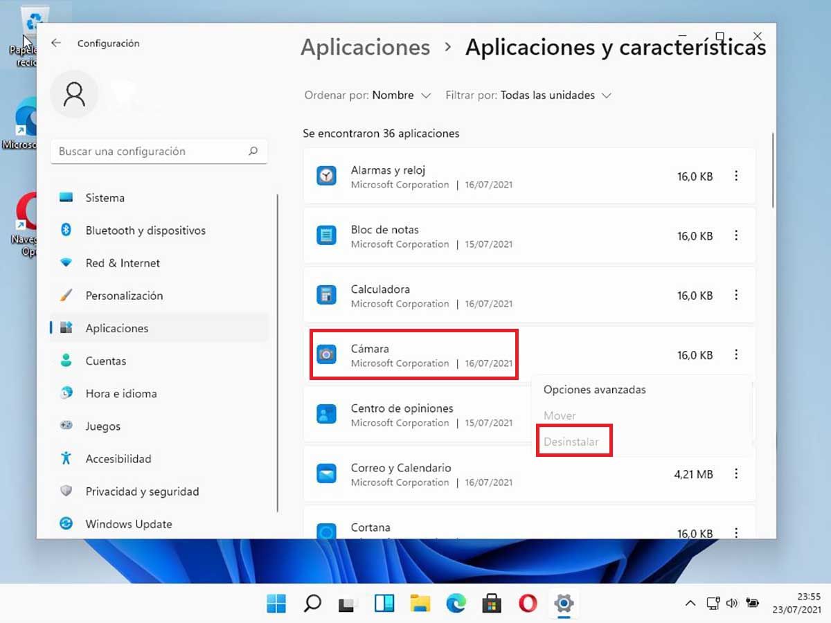 desinstalar aplicaciones en windows 11 app desinstalar no