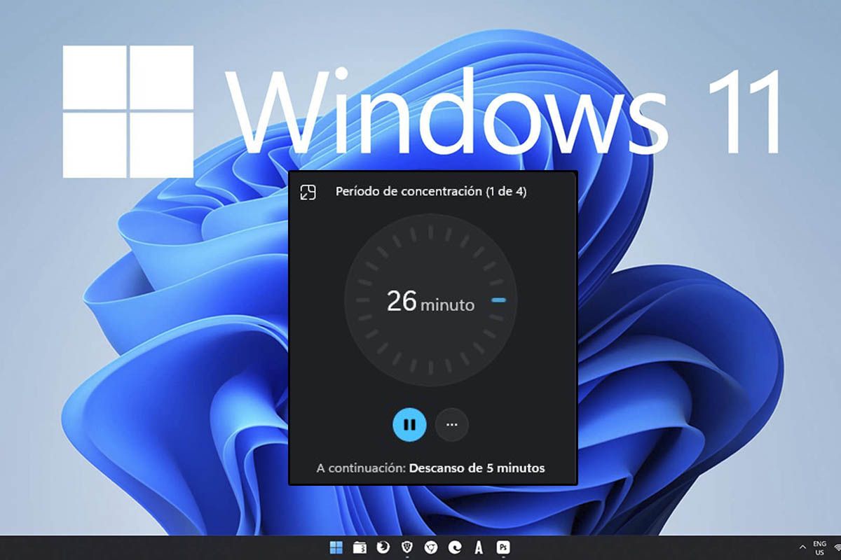 Cómo activar o desactivar el modo Concentración en Windows 11