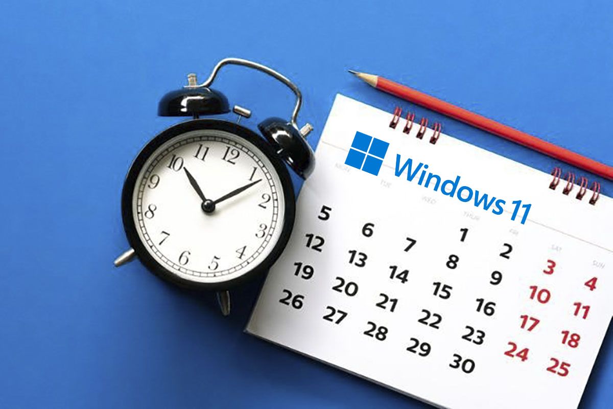 No aparece la fecha ni la hora en la barra de tareas de Windows 11