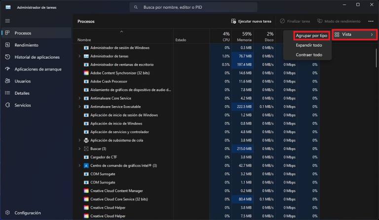 How to view background apps in Windows 11