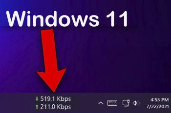 Cómo poner la velocidad de Internet en la barra de tareas de Windows 11