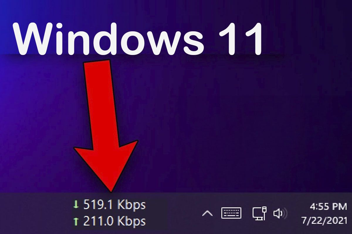 Cómo poner velocidad de Internet en la barra de tareas de Windows 11