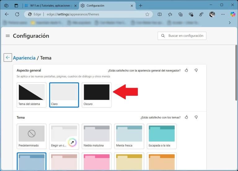 C Mo Activar El Modo Oscuro En Edge En Windows