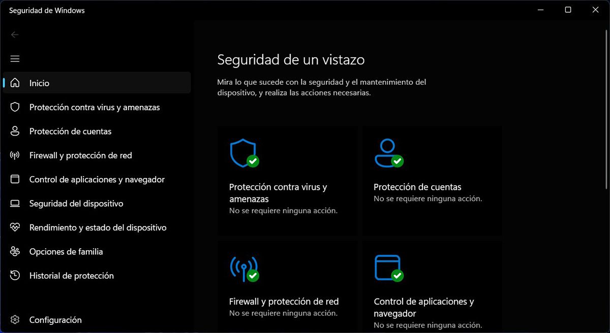 Usar antivirus de Windows 11