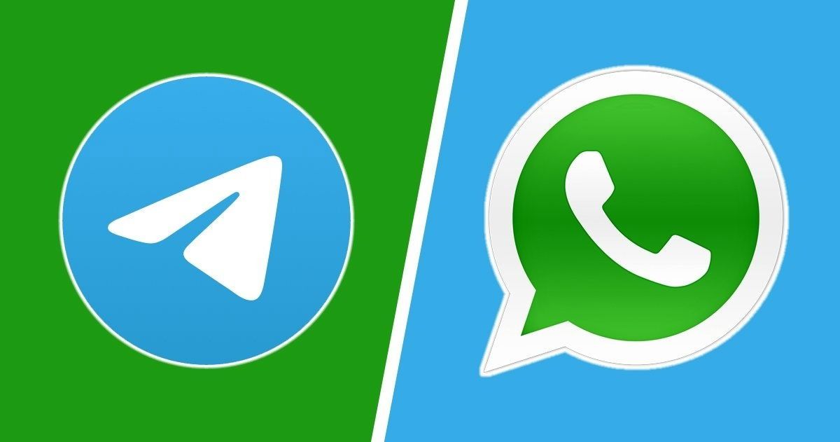 WhatsApp y Telegram Desktop