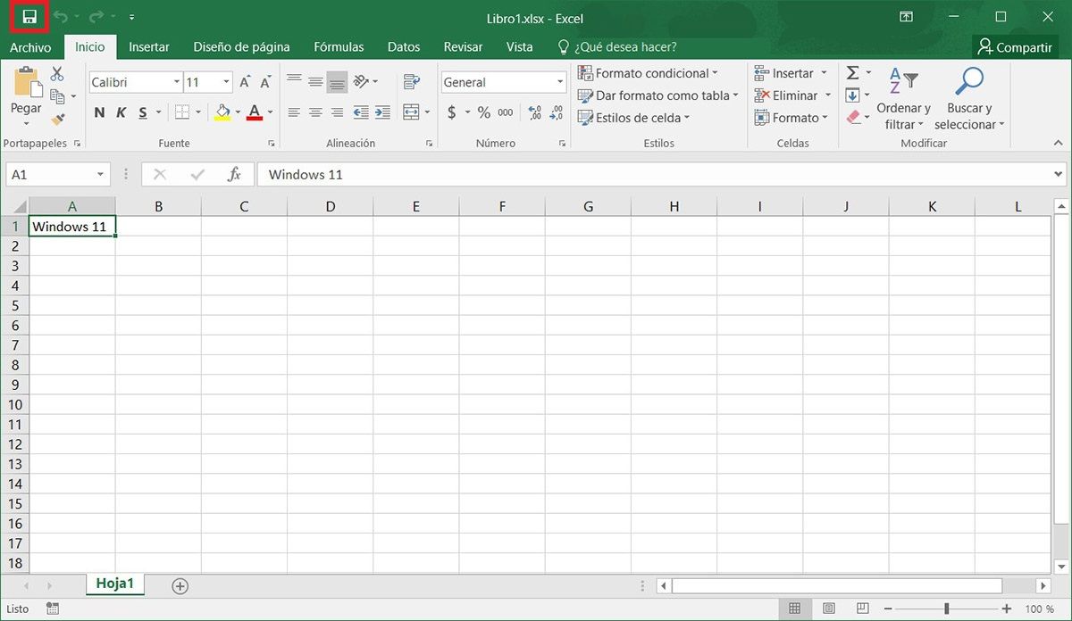 Recuperar Excel no guardado
