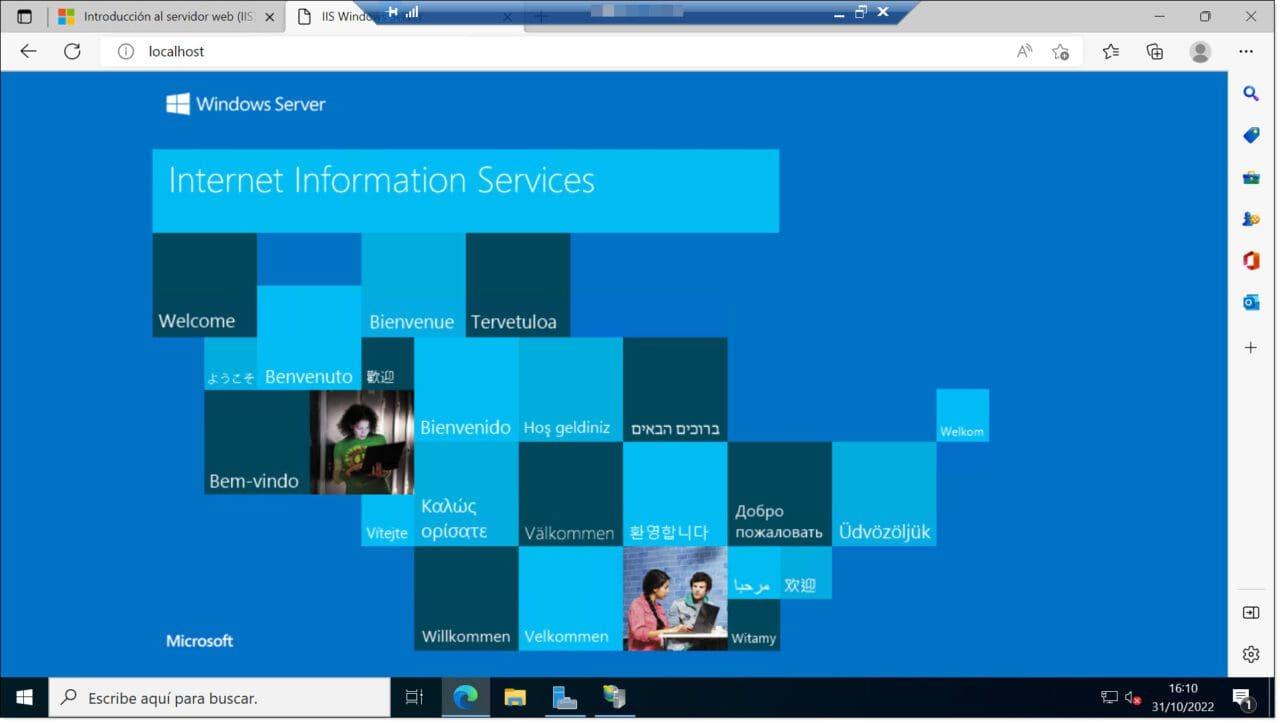 Dirección loopback localhost en Windows