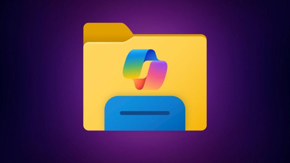 Copilot en el explorador de archivos