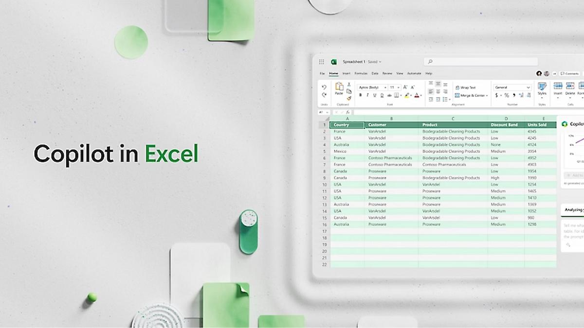 Modo agente de Excel con Copilot