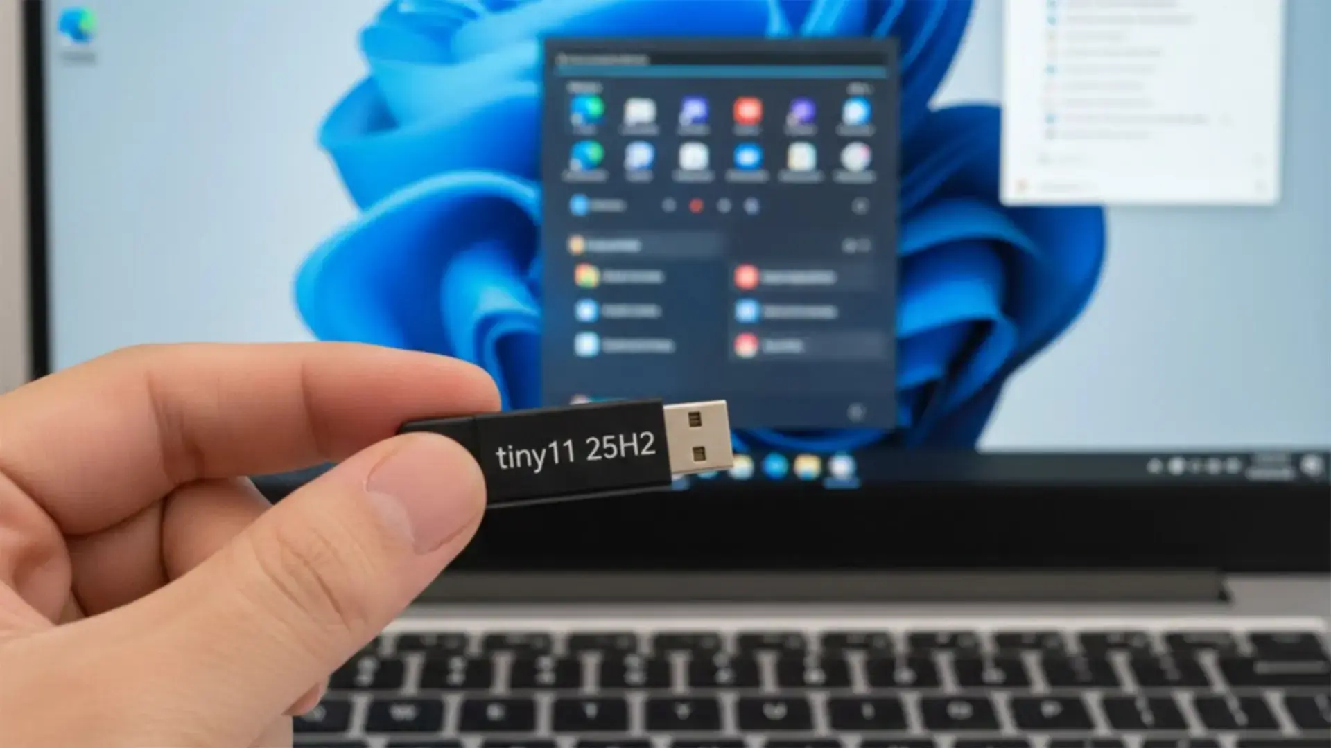 Sistema Tiny11 25H2 basado en Windows 11 Sistema Tiny11 25H2 basado en Windows 11