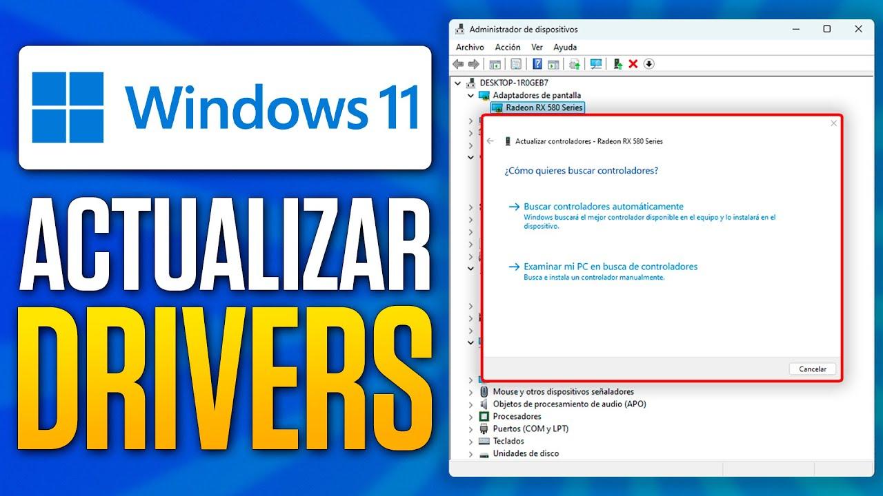 Administrador de dispositivos en Windows 11 para audio