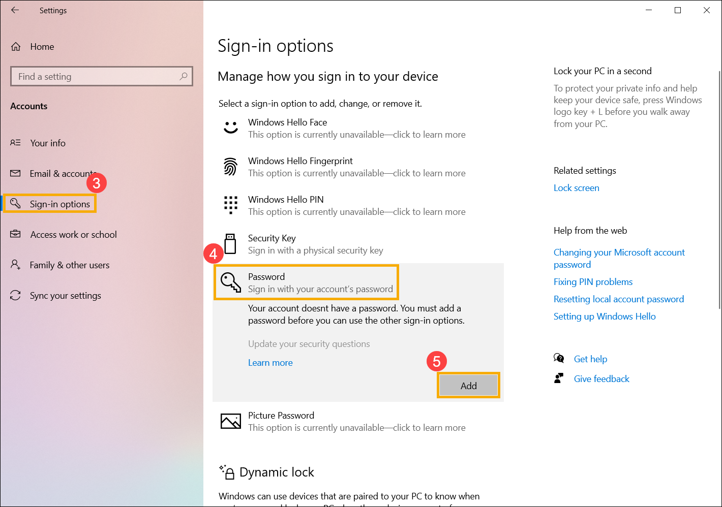 Cambiar contraseña con comandos en Windows 11