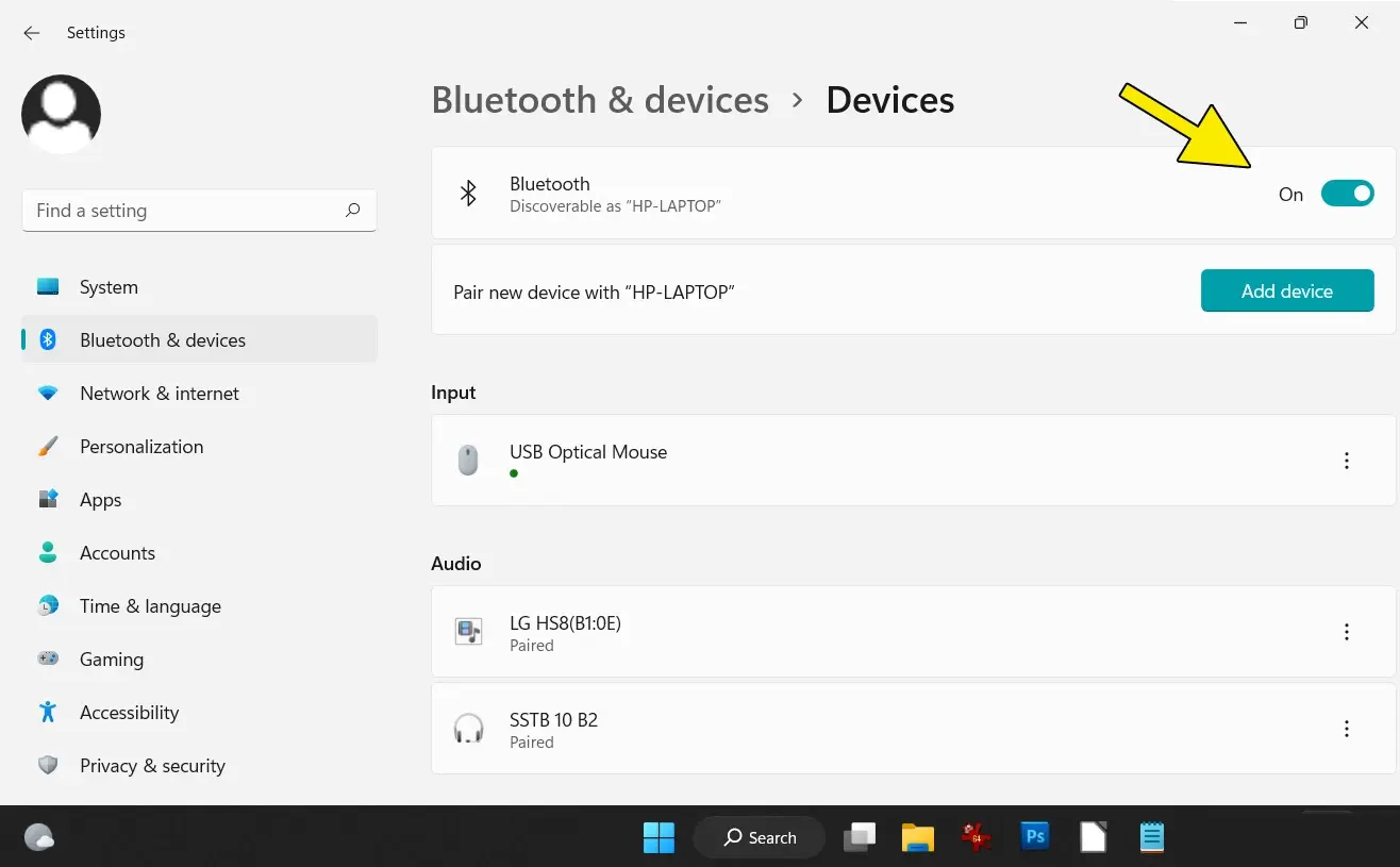 Conectar auriculares Bluetooth en Windows 11 Conectar auriculares Bluetooth en Windows 11