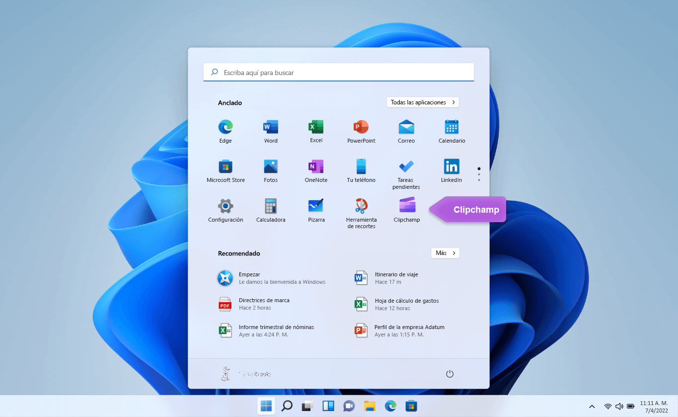 Edición de vídeo en Windows 11 Edición de vídeo en Windows 11