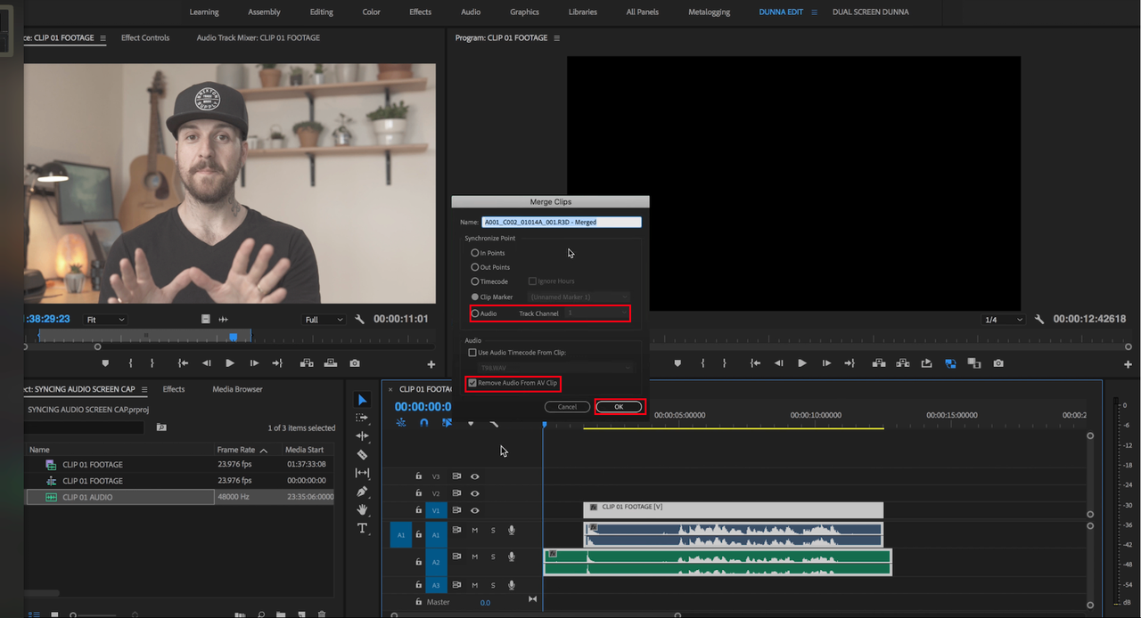 Sincronizar audio y vídeo en Windows 11