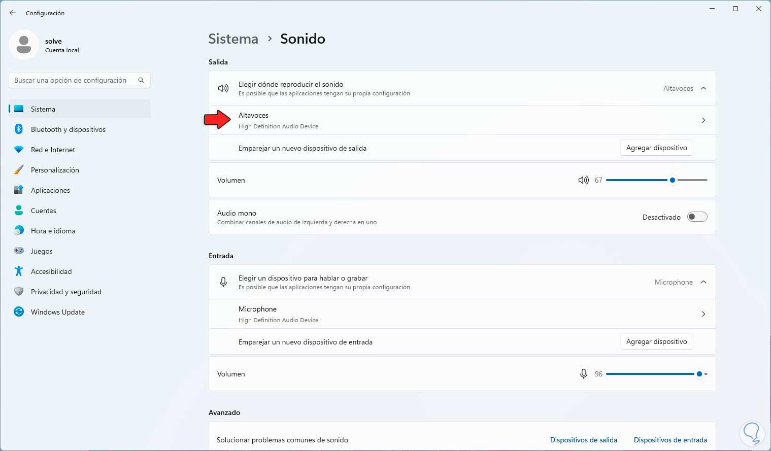 Causas de sonido entrecortado en Windows 11