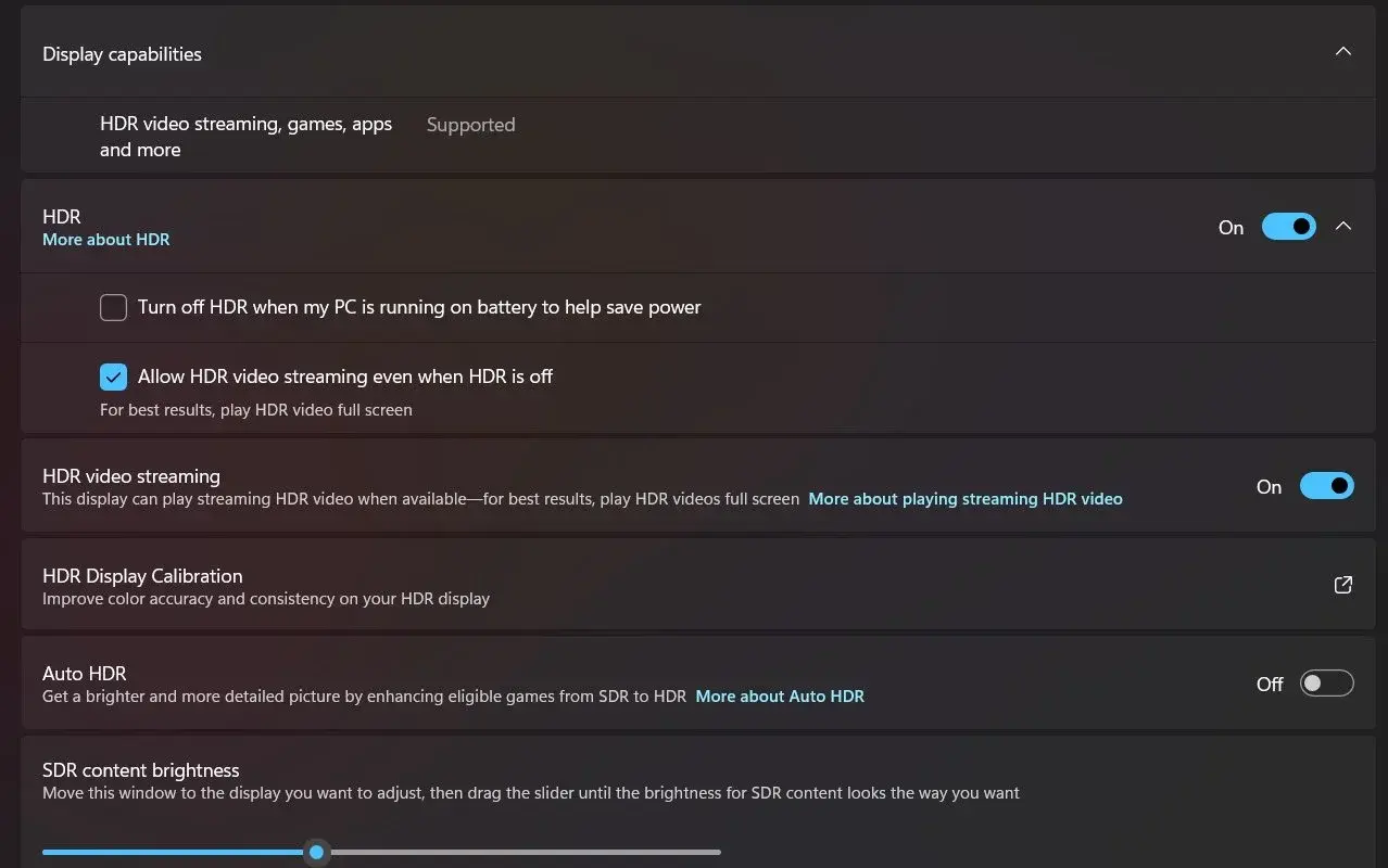 Opciones de reproducción y streaming en Windows 11 Opciones de reproducción y streaming en Windows 11