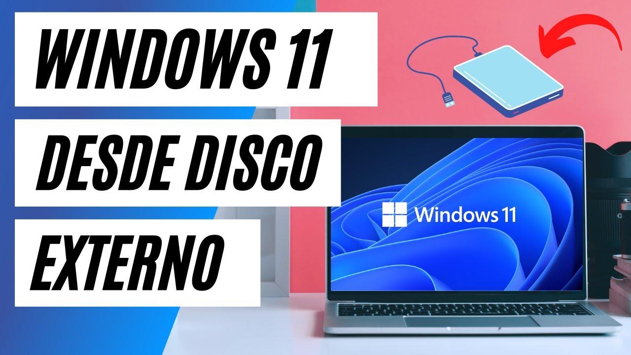 Unidad SSD externa para Windows 11 portable