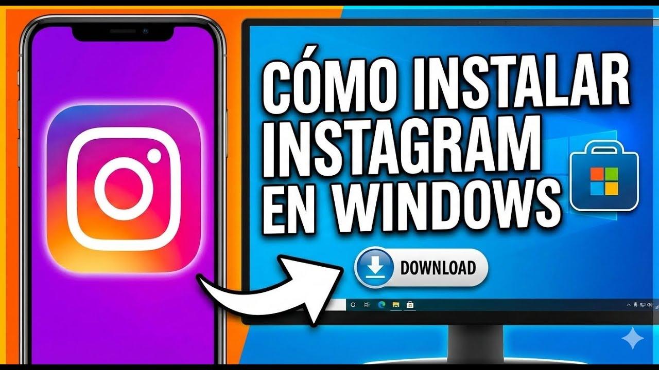 Interfaz de Instagram en Windows