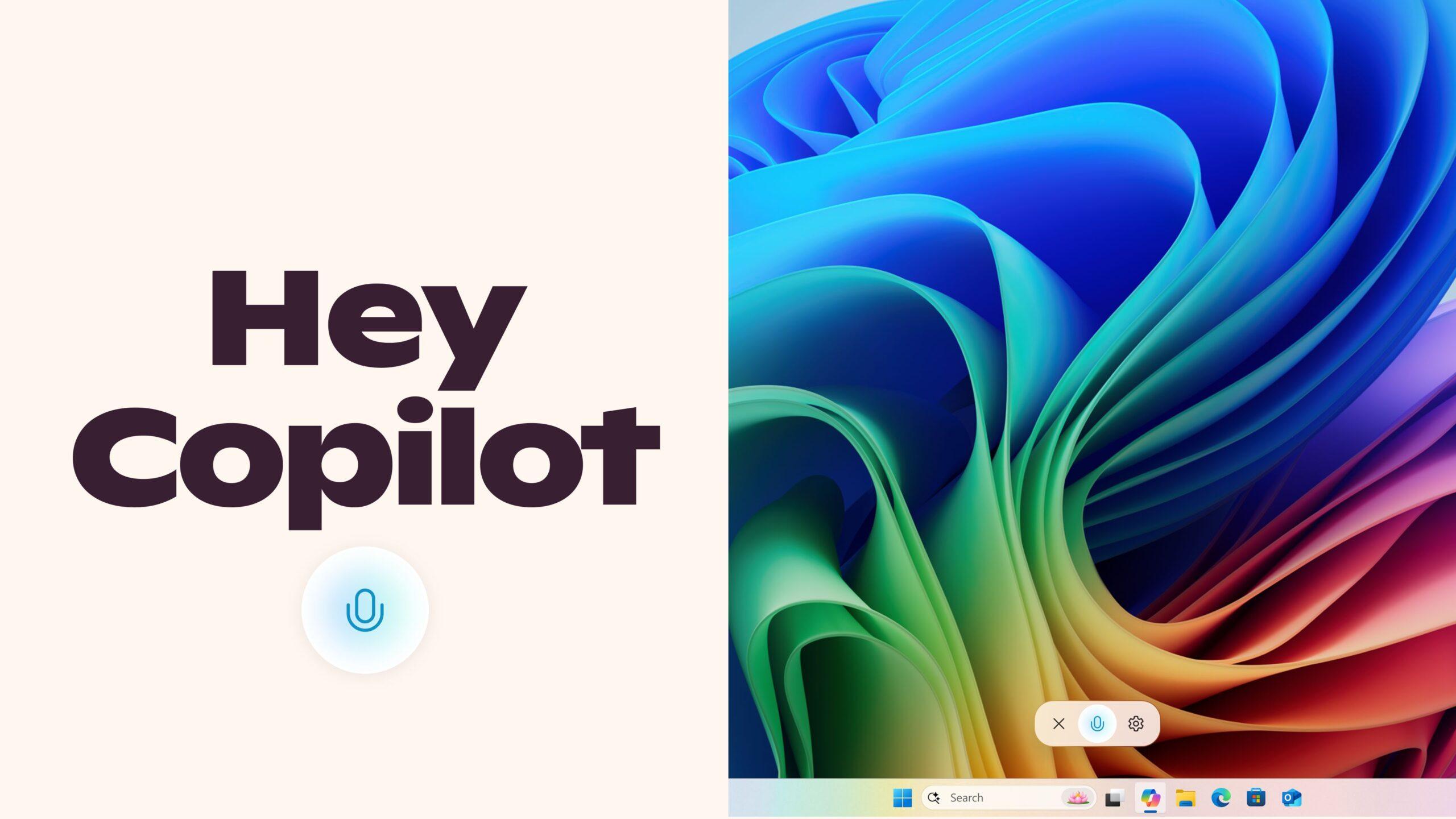 Disponibilidad de Hey Copilot en Windows 11
