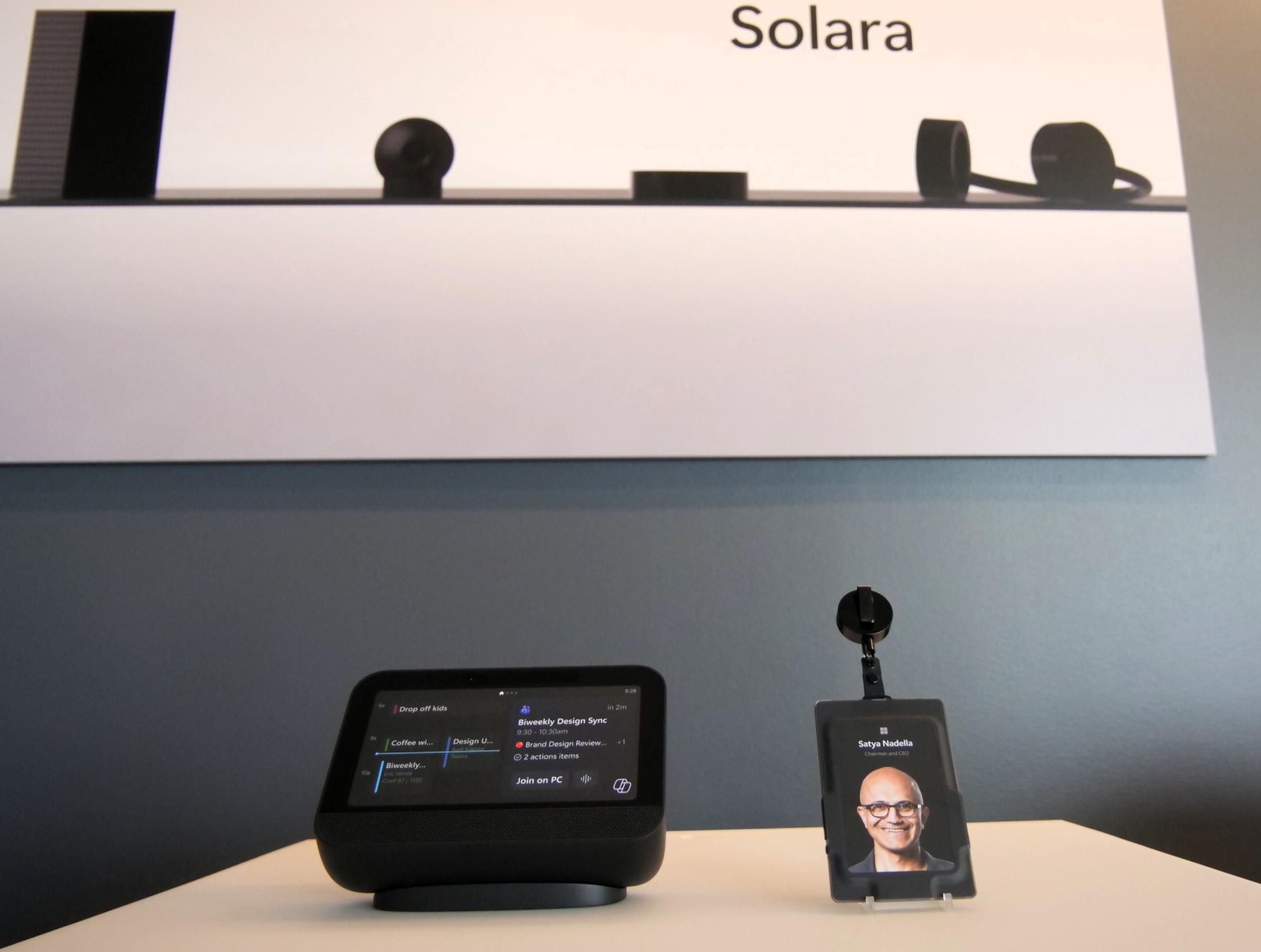 Dispositivos y agentes Project Solara