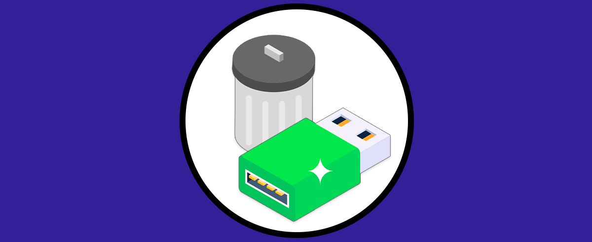 Papelera de reciclaje en USB con Windows 11