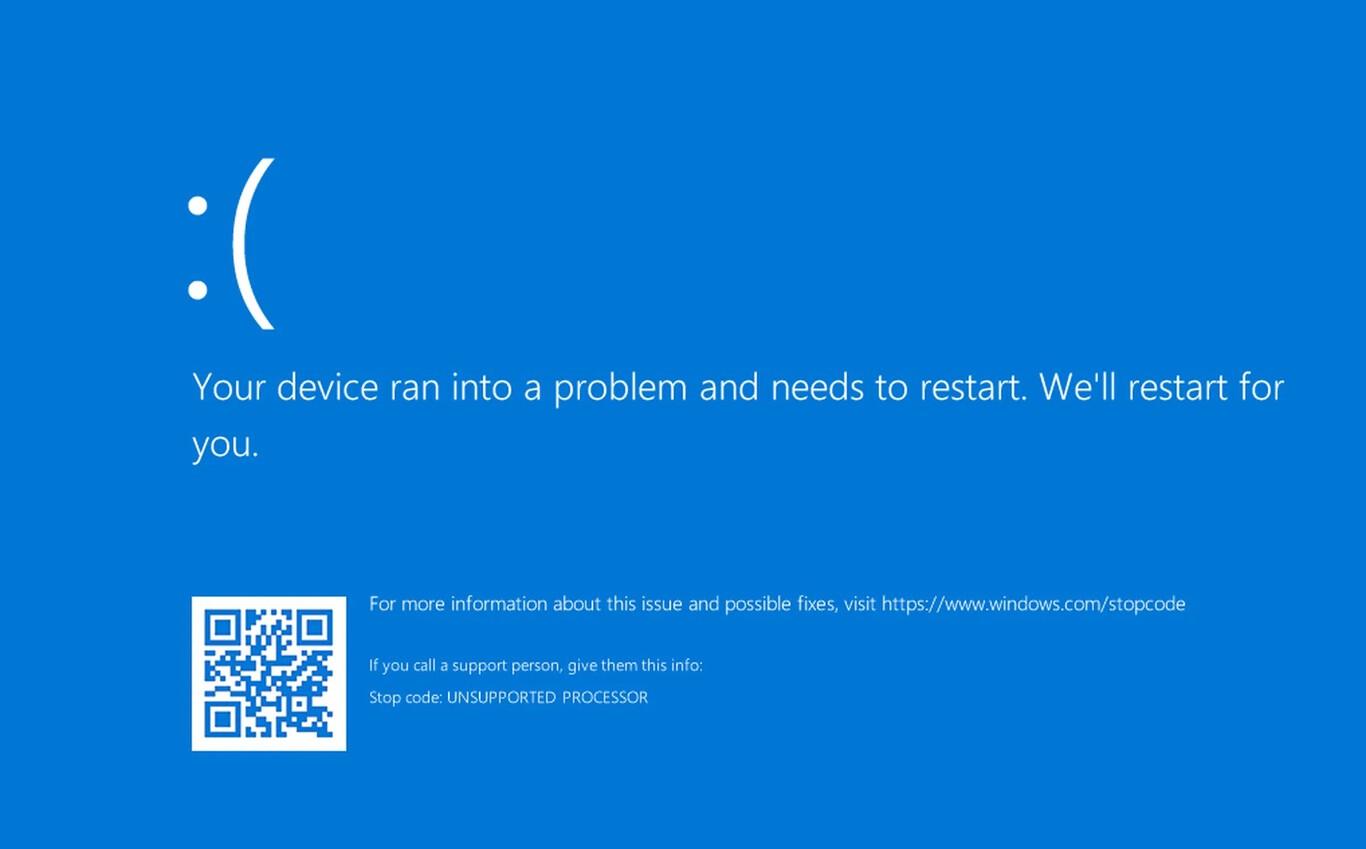 Error pantalla azul Windows 11