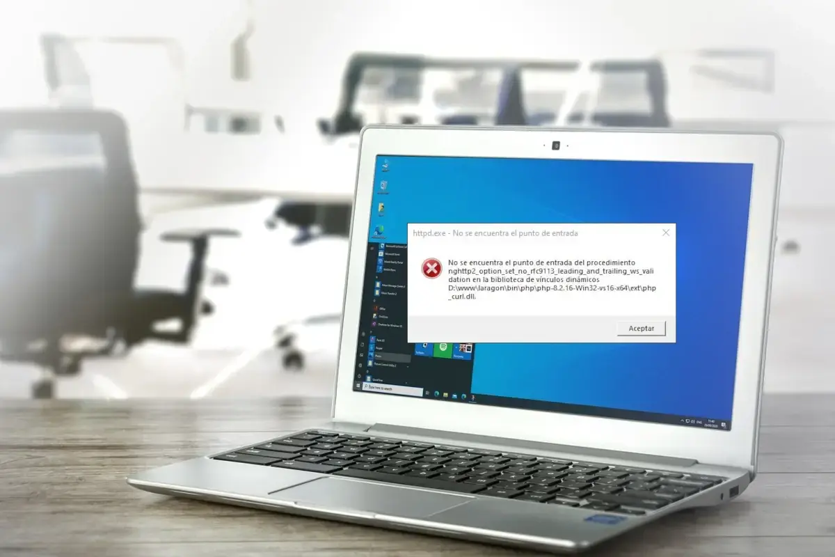 Error punto de entrada Windows 11 Error punto de entrada Windows 11