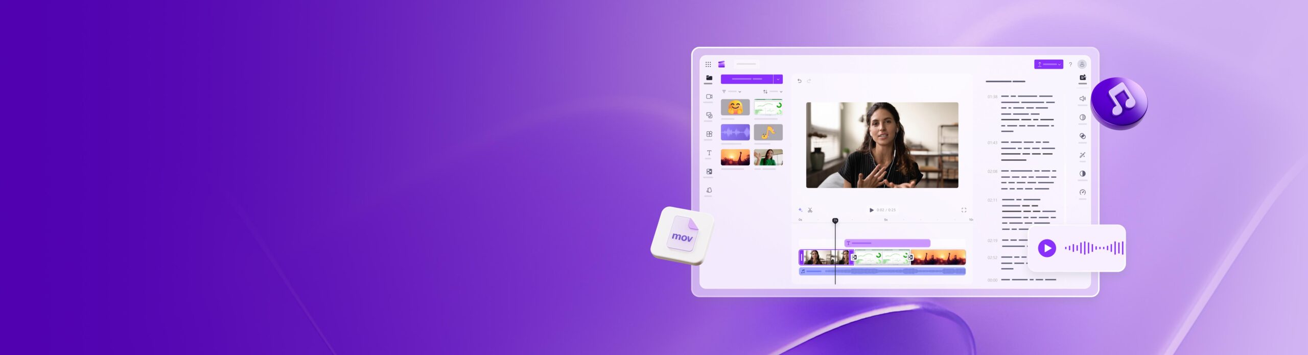 Editor de vídeo Clipchamp en Windows 11