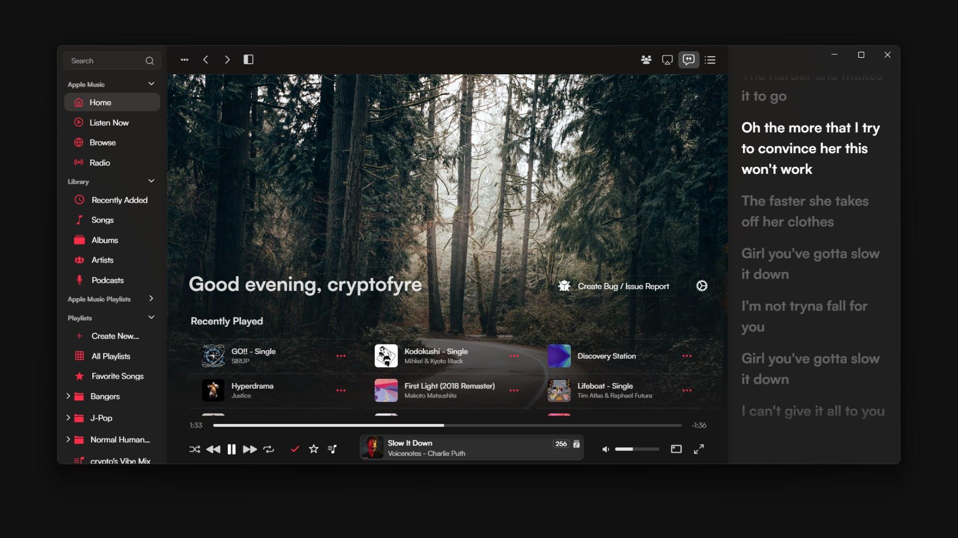 Interfaz de cliente y servidor en Windows 11