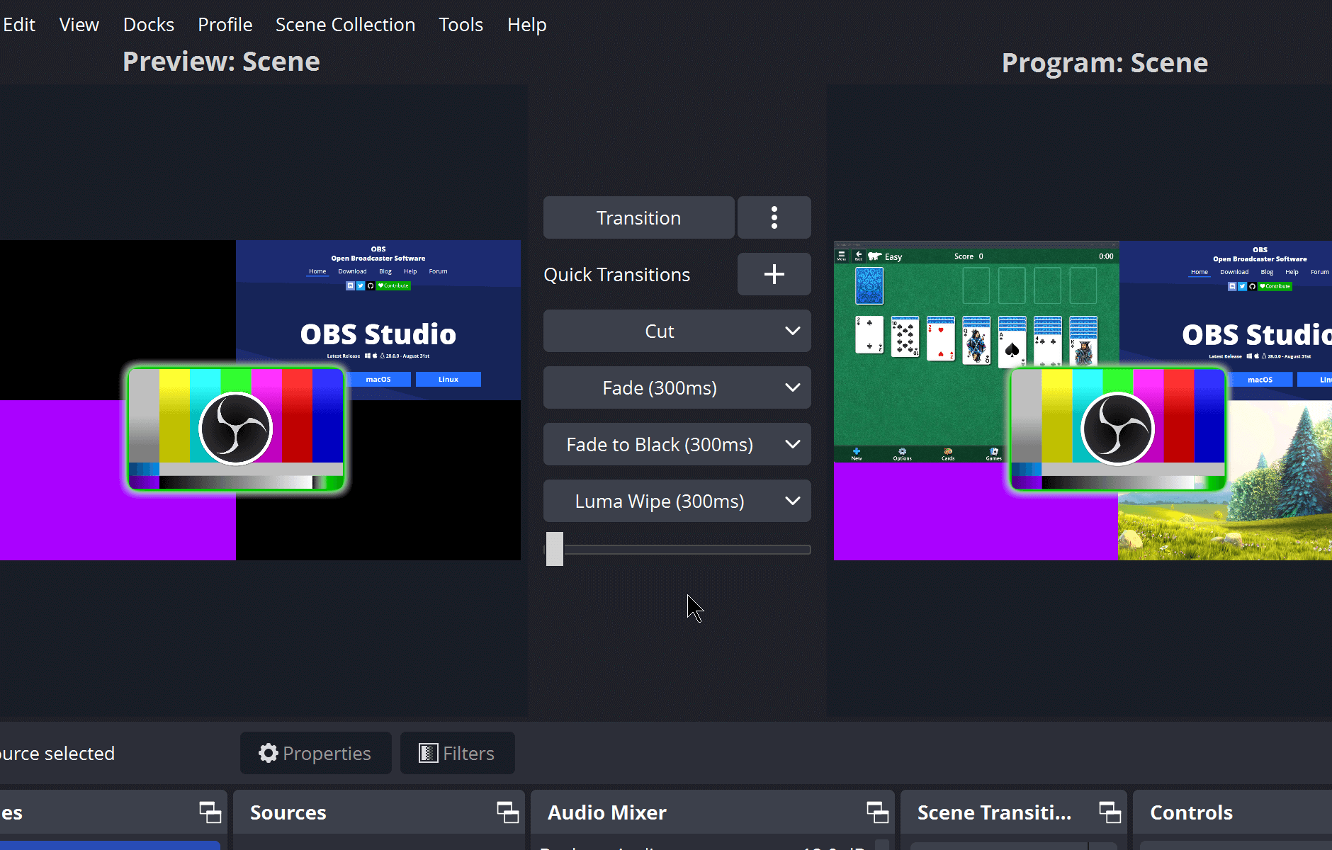 Novedades de OBS Studio para Windows 11