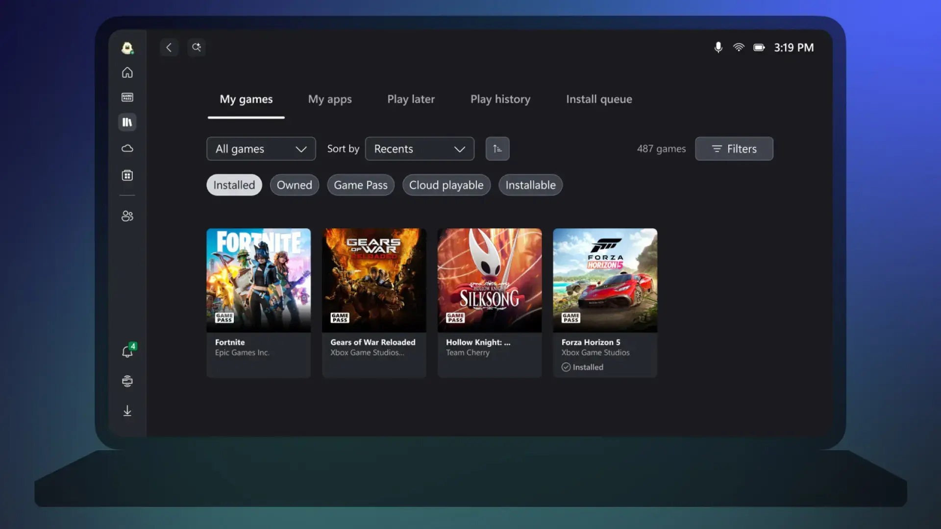 Xbox para Windows 11 Xbox para Windows 11